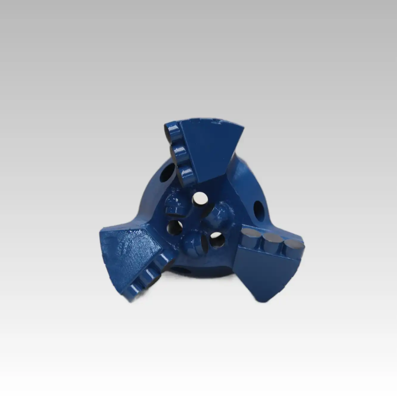 Why are three-blade oil drill bits more durable than standard bits?